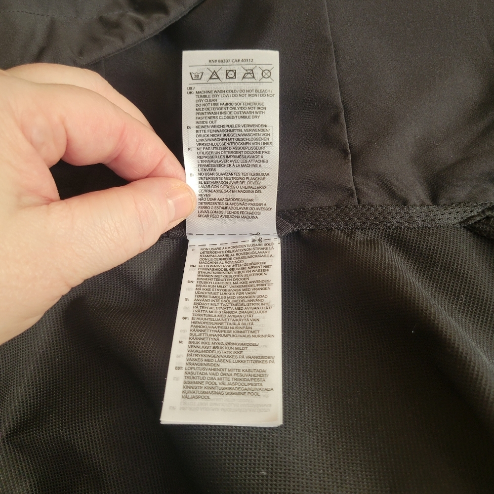 ●●● SOLD ●●● NWOT Adidas Long Sleeved Nylon Windbreaker Jacket - 2X - Picture 8 of 10